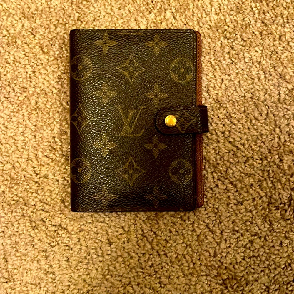 Louis Vuitton PM Agenda monogram planner wallet
